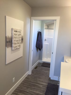 master bathroom