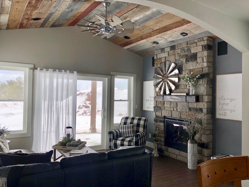 Custom Hearth Room