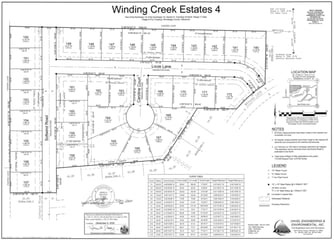 Winding Creek Estates 4 Recorded Plat