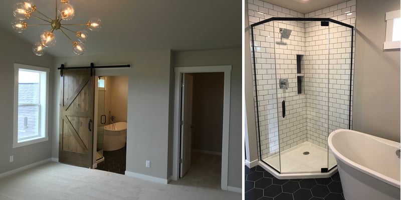 Master bedroom bathroom
