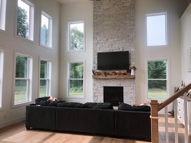 2 story great room modern farmhouse cypress homes